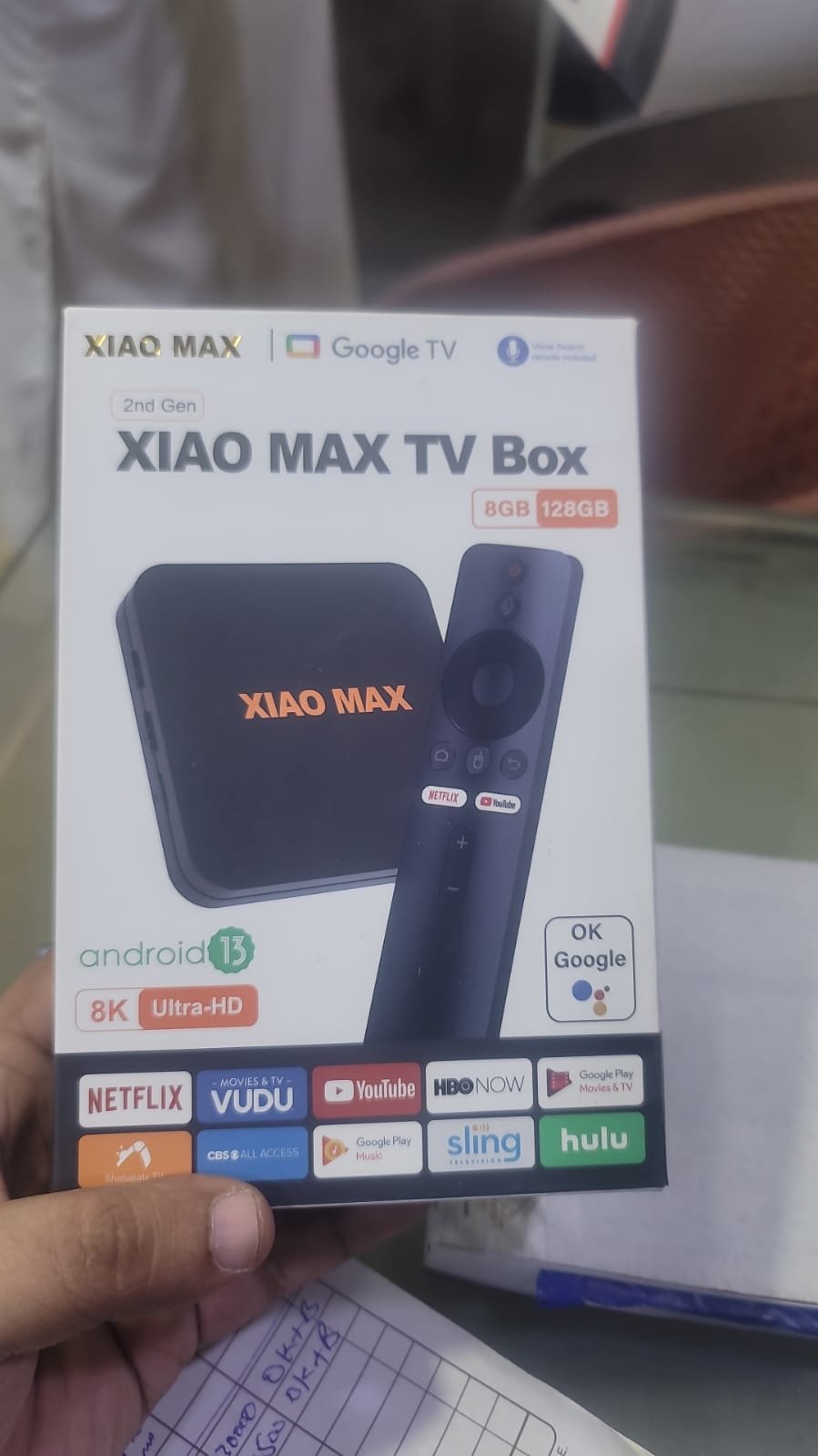 XIAO MAX TV Box 2nd Gen 8GB RAM 128GB Storage Android 13 Google TV 8K Ultra HD Streaming Device - Image 3