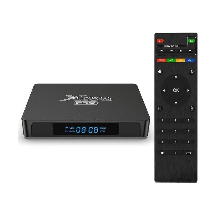 X96Q PRO Android TV Box 8GB RAM 128GB ROM | 8K Ultra HD Smart TV Box - Image 2