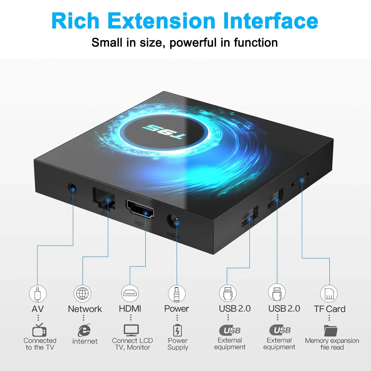 SPIDER Allwinner H616 8K Android TV Box | 4GB 64GB WiFi 6 Media Streamer - Image 3