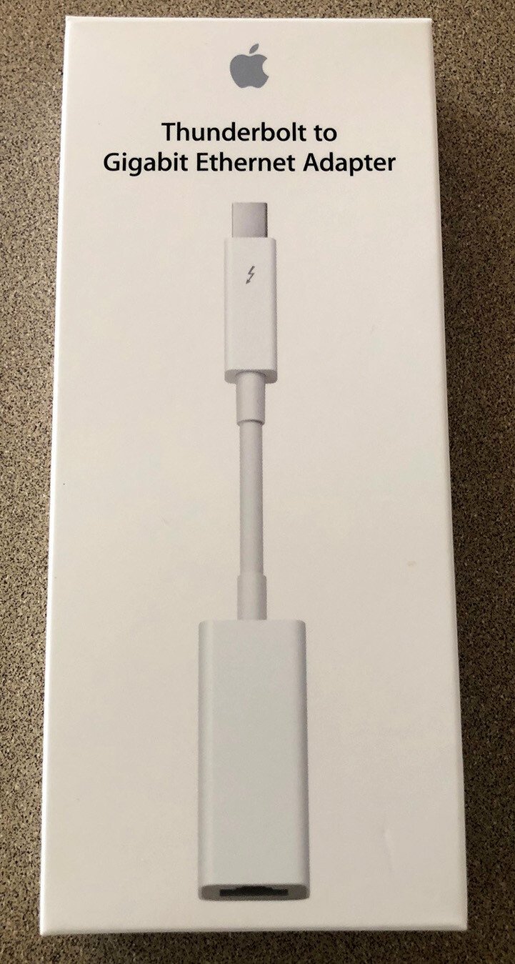 Apple Thunderbolt to Gigabit Ethernet Adapter – Official Apple Fast Wired Network Adapter for Mac & MacBook - Image 2