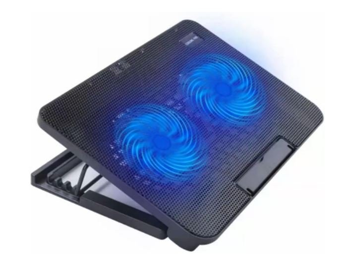 Hawal Dual Fan Laptop Cooler Stand USB Cooling Pad - Image 3
