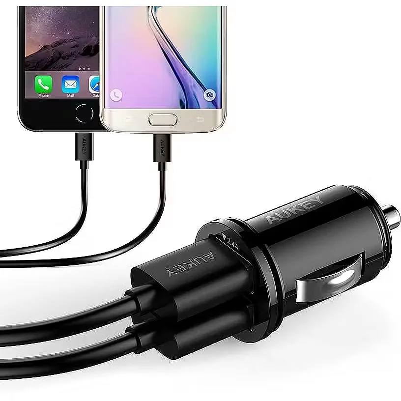 AUKEY Enduro Series 48W Car Charger - USB-C PD 30W Fast Charging - Image 3