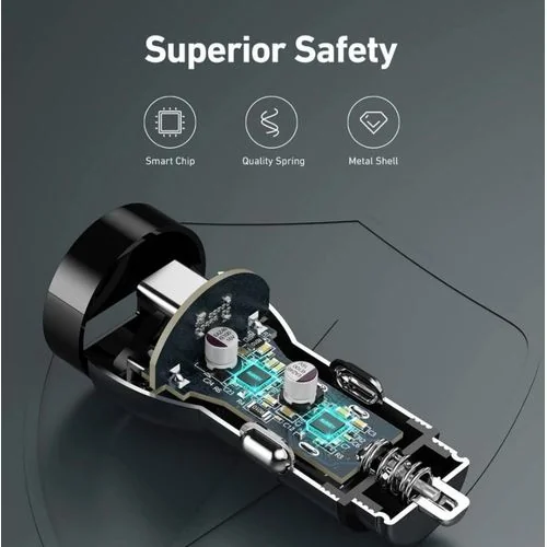 AUKEY Enduro Series 48W Car Charger - USB-C PD 30W Fast Charging - Image 5