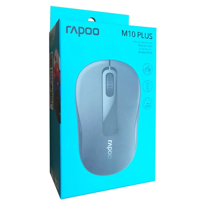 Rapoo M10 PLUS Wireless Mouse 2.4GHz | 1000 DPI Optical Mouse Pakistan - Image 3