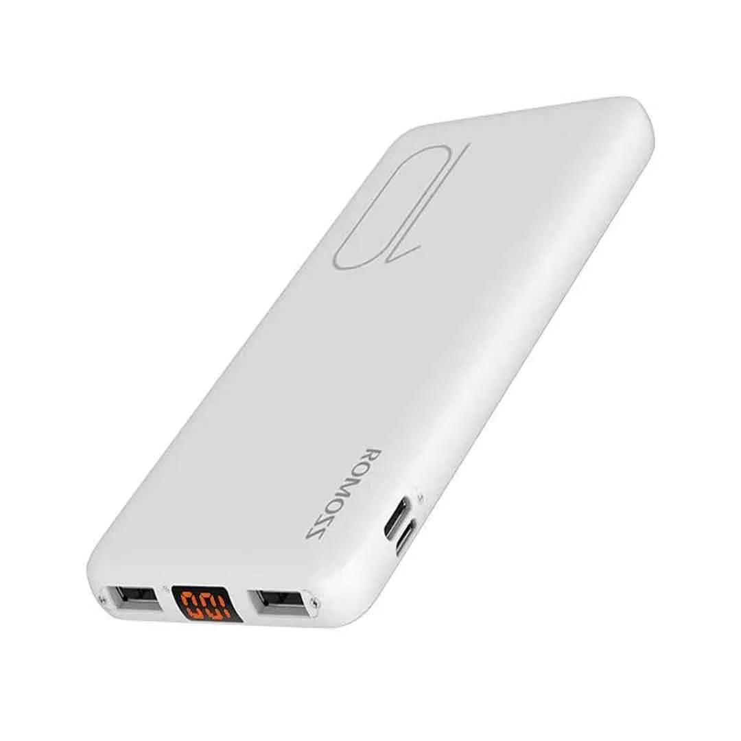 ROMOSS Polymos 10 Air 10000mAh Ultra-Slim Power Bank with LED Display - Image 4