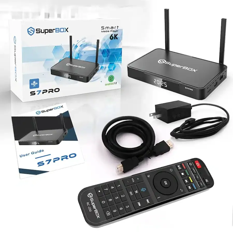 SUPERBOX S7PRO Ultra Google TV Box | 8K Smart Streaming Device - Image 6
