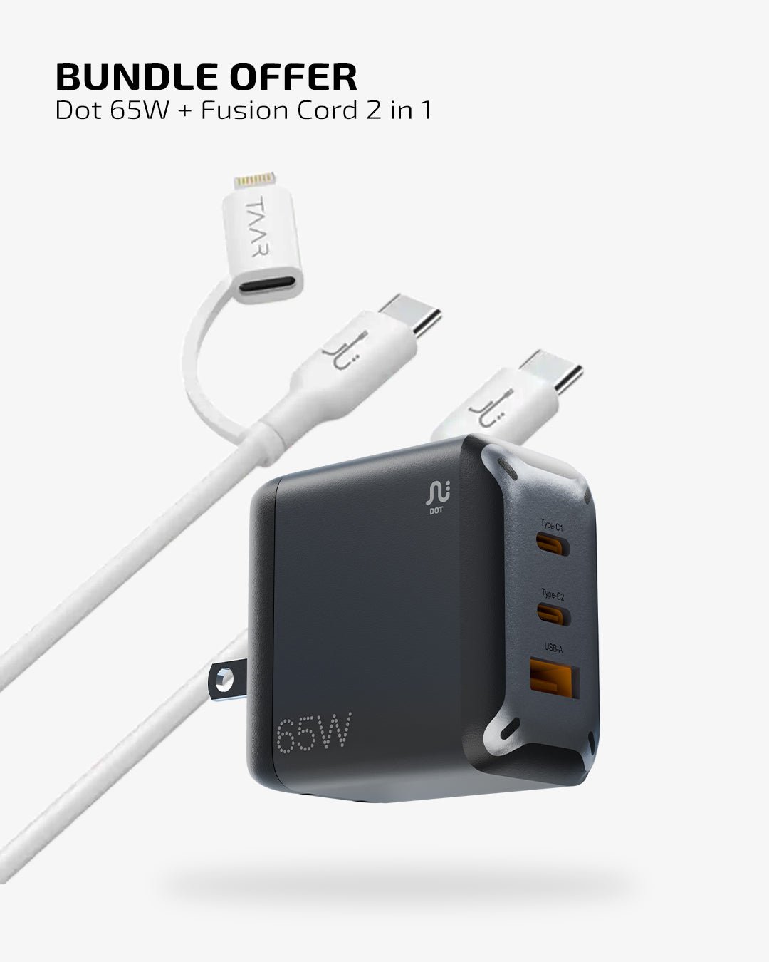 TAAR - Dot 65W with 2 in 1 Cable